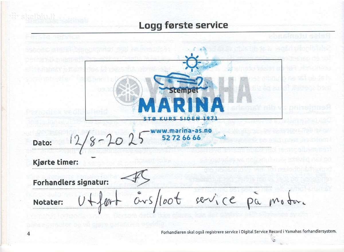 Valties variklis Yamaha F9.9 Hmh1 Sport, 2022 m. - nuotraukos Nr. 13