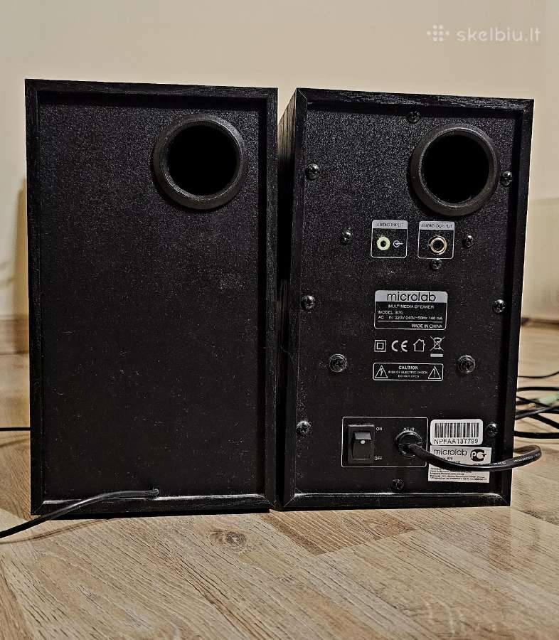 Parduodamos „Microlab B70“ 2.0 Kolonėlės – 20 W Rm - nuotraukos Nr. 4
