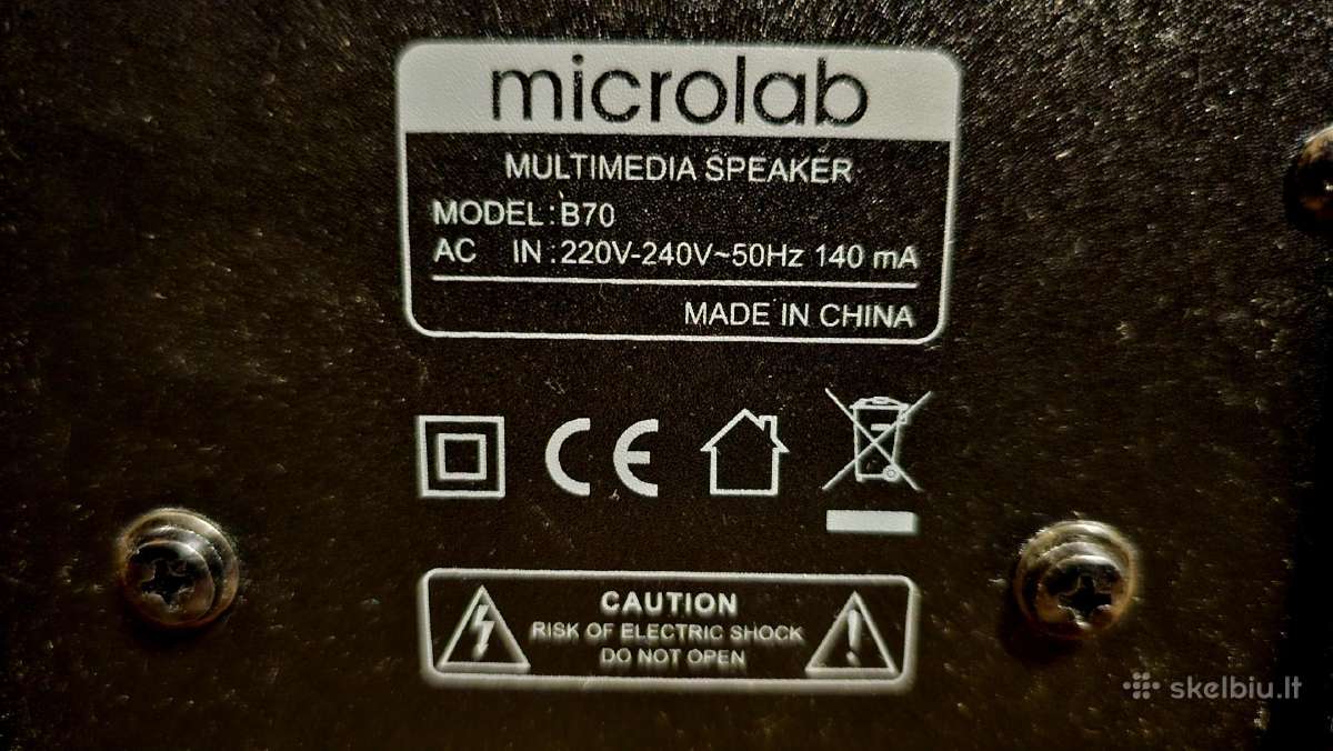 Parduodamos „Microlab B70“ 2.0 Kolonėlės – 20 W Rm - nuotraukos Nr. 5