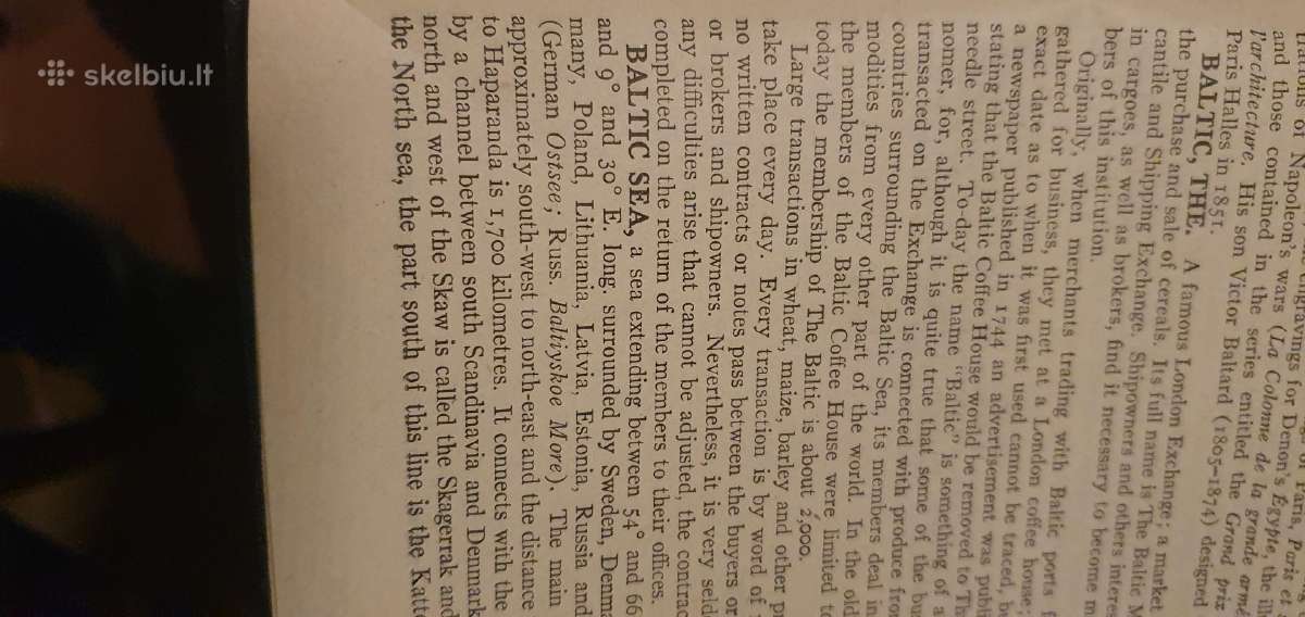 „Encyclopdia Britannica“ (1947 m., 8 tomai) - nuotraukos Nr. 5