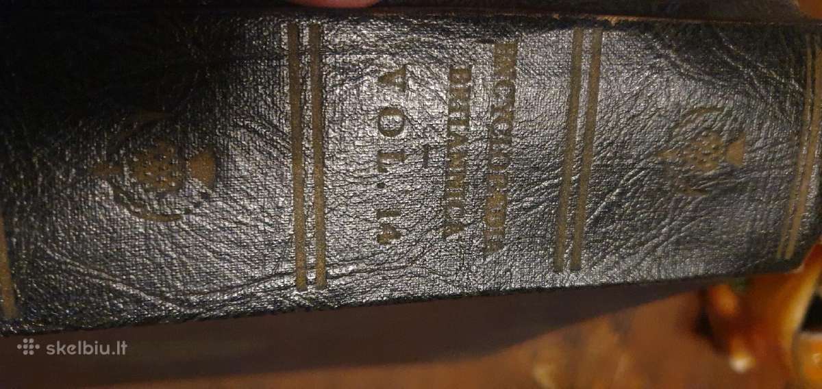 „Encyclopdia Britannica“ (1947 m., 8 tomai) - nuotraukos Nr. 12