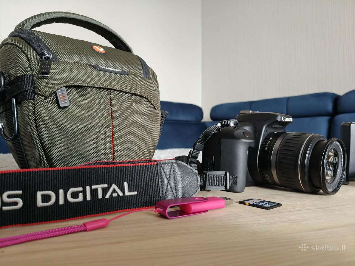 Canon EOS 1000d Kaip Naujas. - nuotraukos Nr. 2