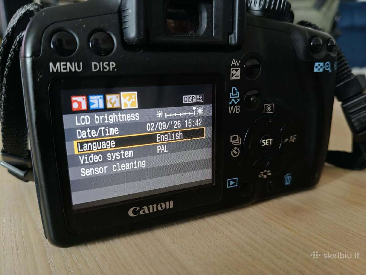 Canon EOS 1000d Kaip Naujas. - nuotraukos Nr. 5