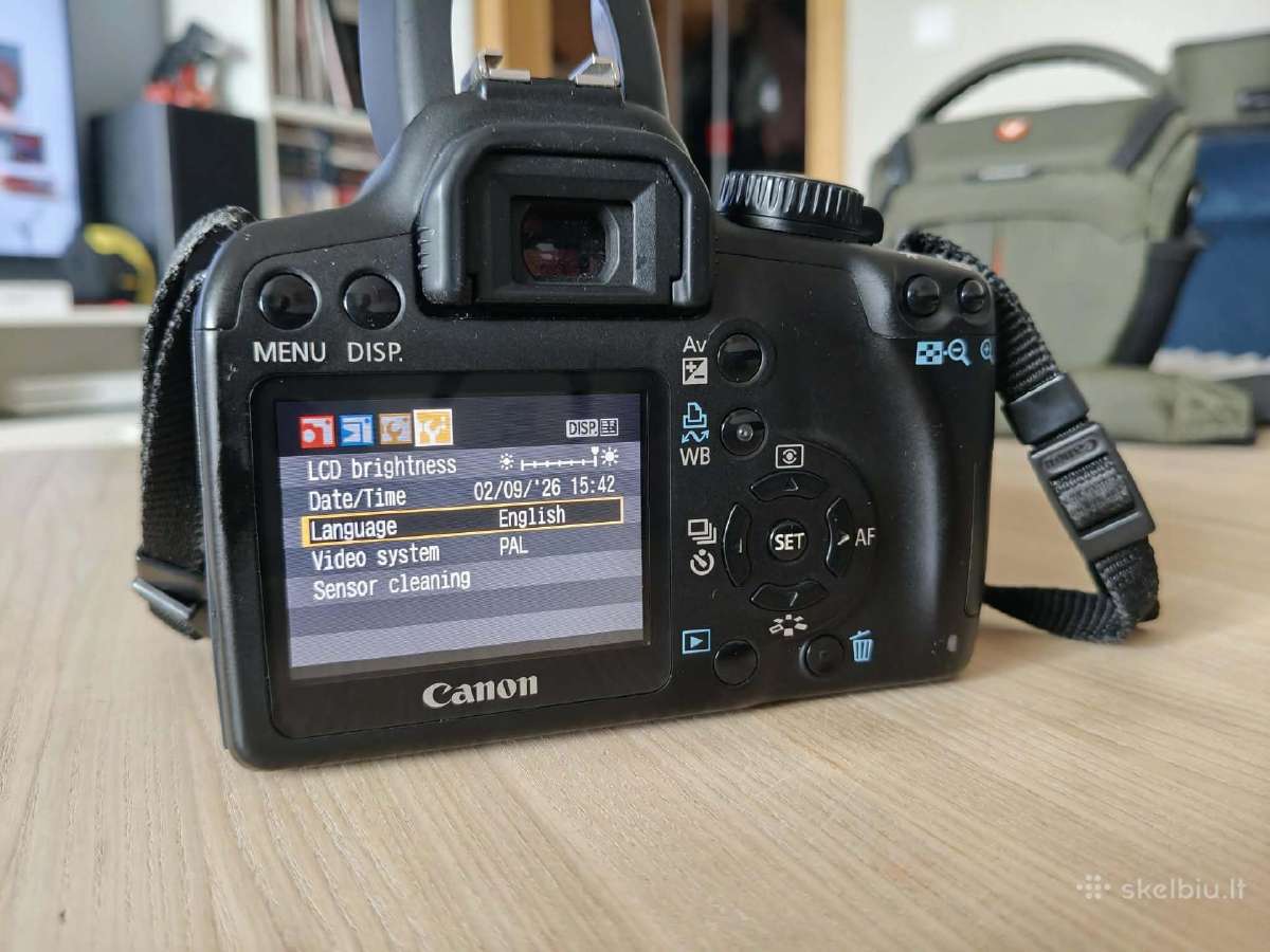 Canon EOS 1000d Kaip Naujas. - nuotraukos Nr. 9