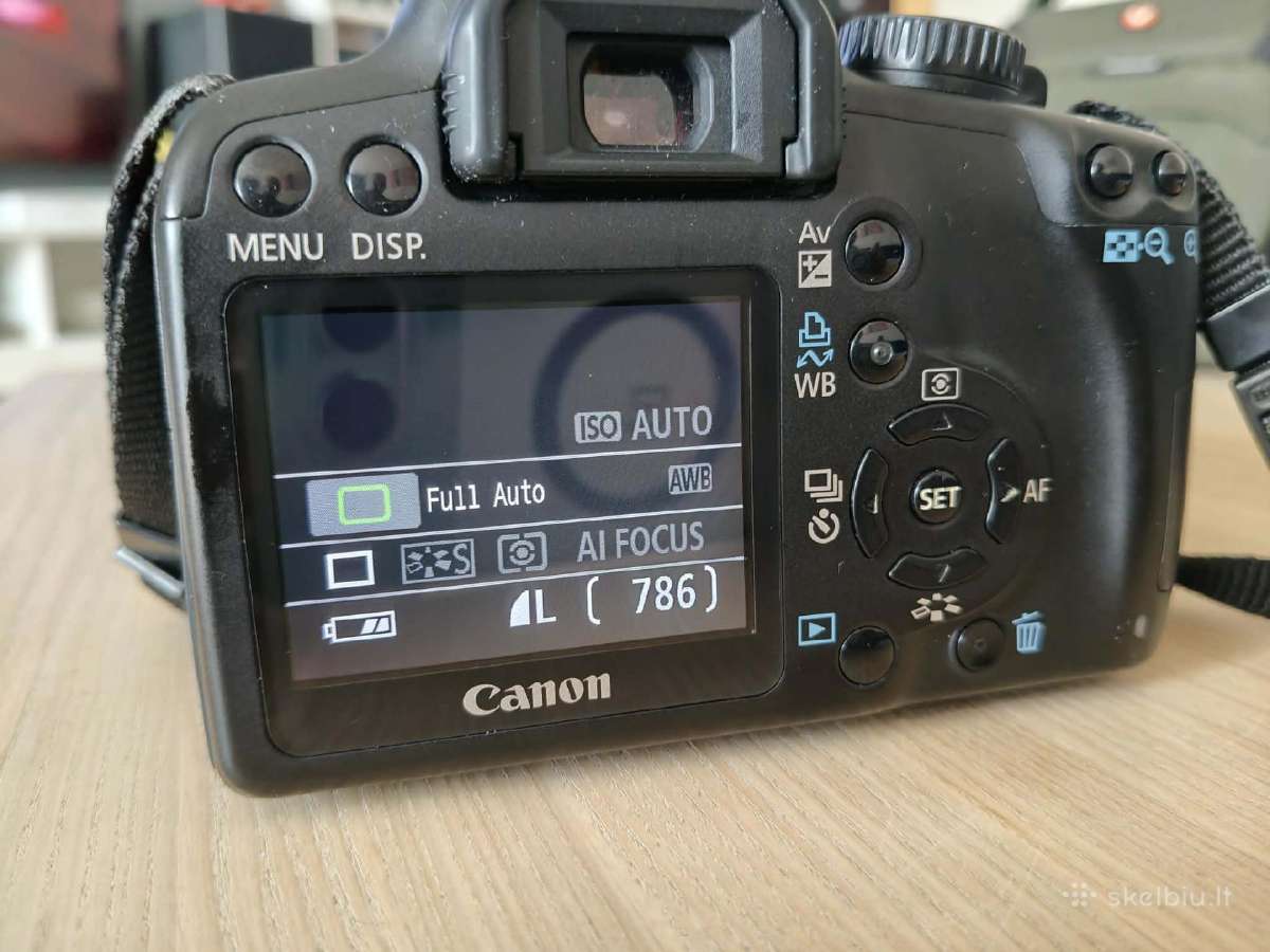 Canon EOS 1000d Kaip Naujas. - nuotraukos Nr. 10