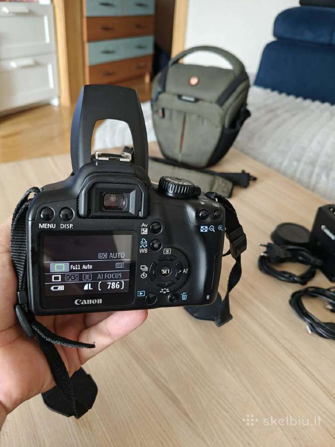 Canon EOS 1000d Kaip Naujas. - nuotraukos Nr. 15