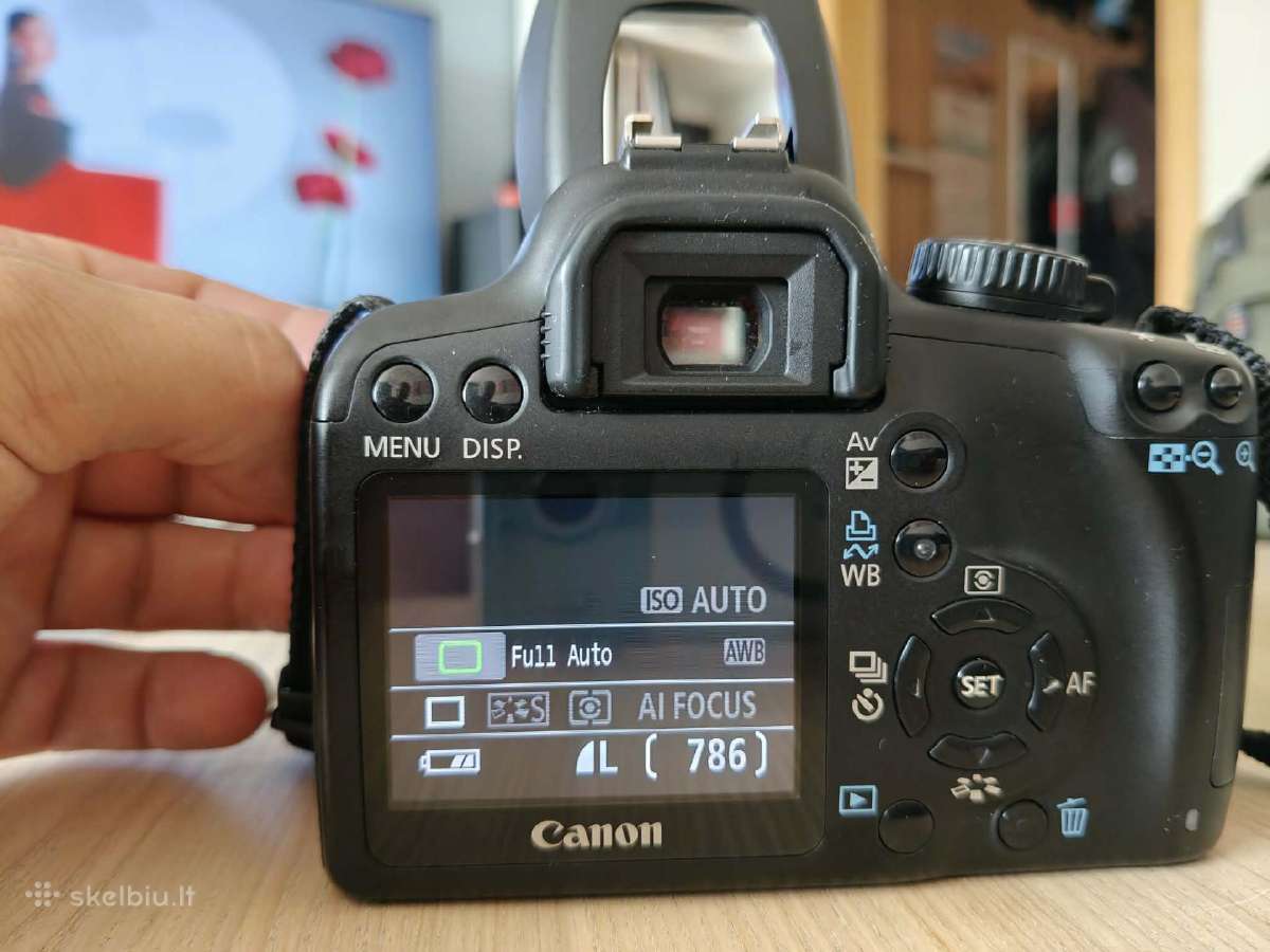 Canon EOS 1000d Kaip Naujas. - nuotraukos Nr. 16
