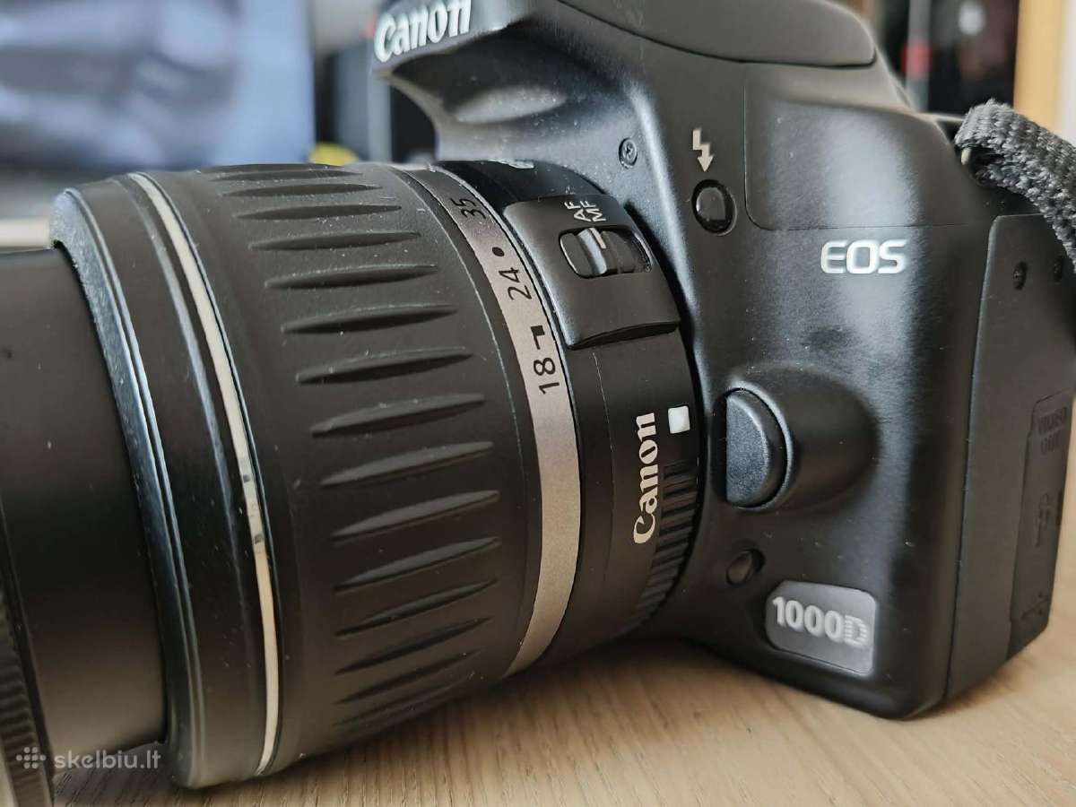 Canon EOS 1000d Kaip Naujas. - nuotraukos Nr. 19