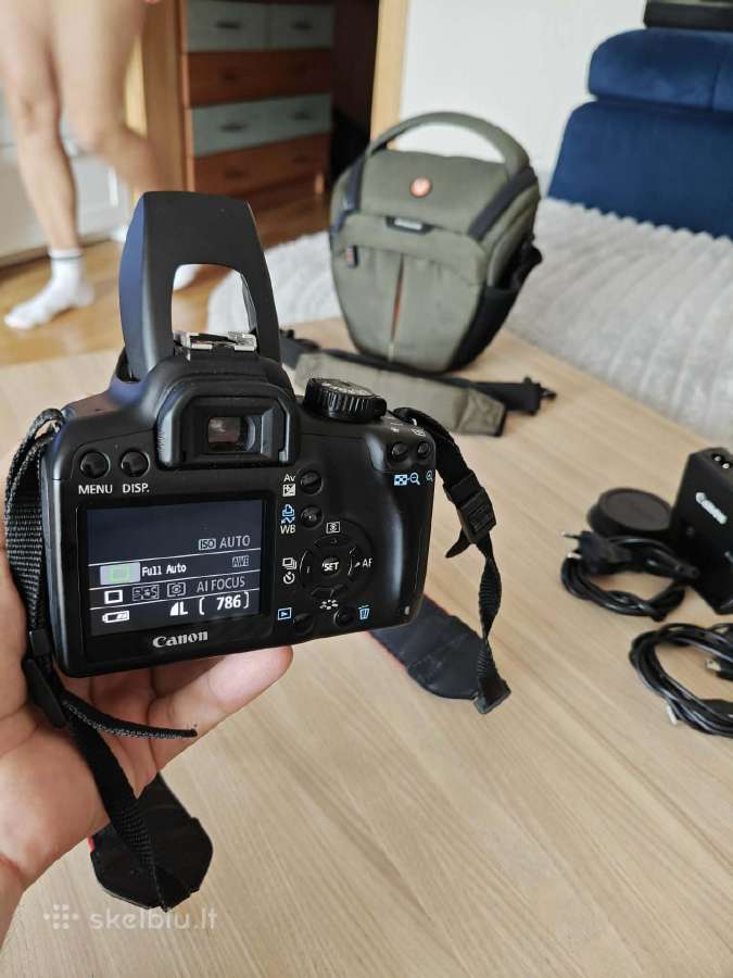 Canon EOS 1000d Kaip Naujas. - nuotraukos Nr. 20