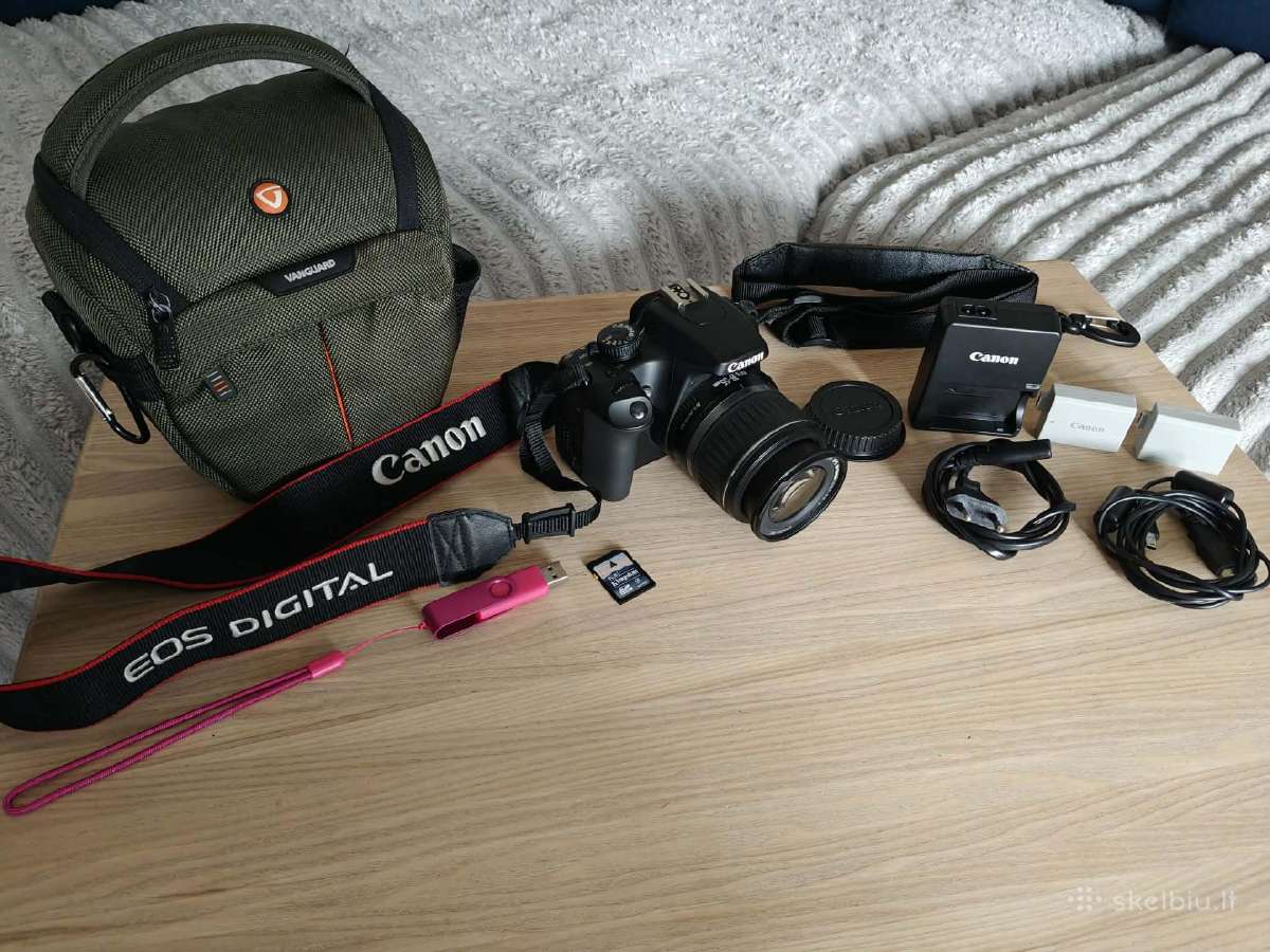 Canon EOS 1000d Kaip Naujas. - nuotraukos Nr. 21