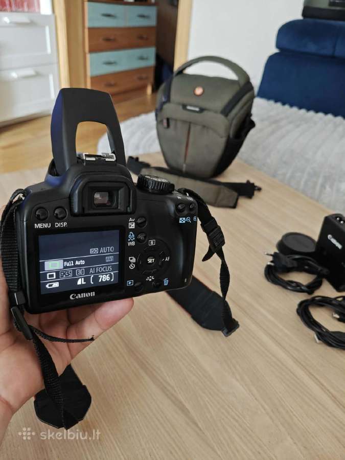 Canon EOS 1000d Kaip Naujas. - nuotraukos Nr. 26