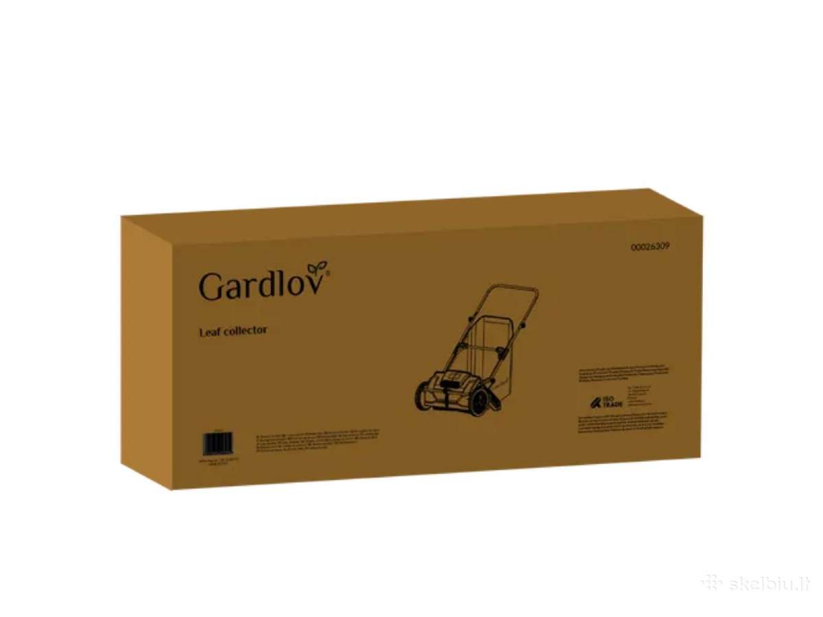 Rankinis lapų ir žolės rinktuvas, 100 l - nuotraukos Nr. 7