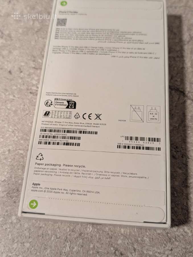 iPhone 17 Pro Max - nuotraukos Nr. 3
