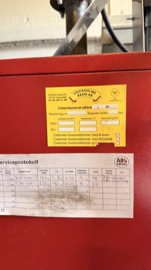 Dyzelinis katilas Osby Parca Red200 - nuotraukos Nr. 8