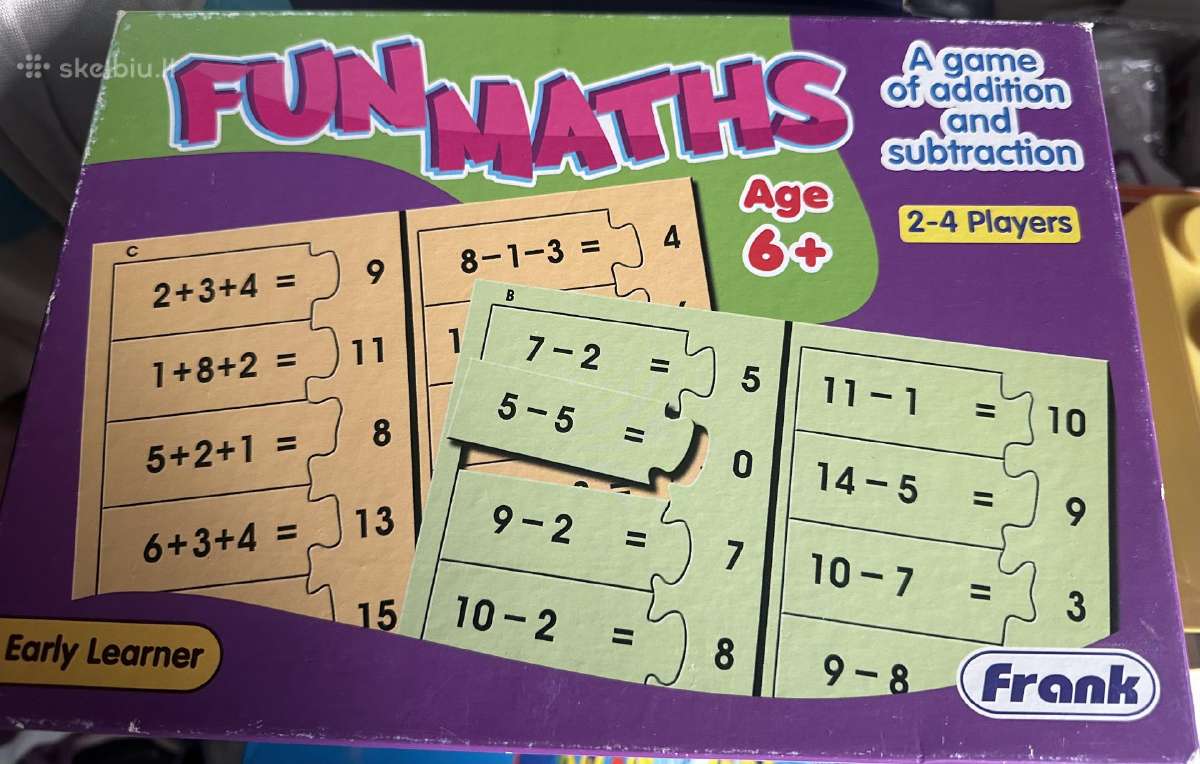 Fun Maths - matematikos žaidimas 6+ / sudėtis ir - nuotraukos Nr. 8