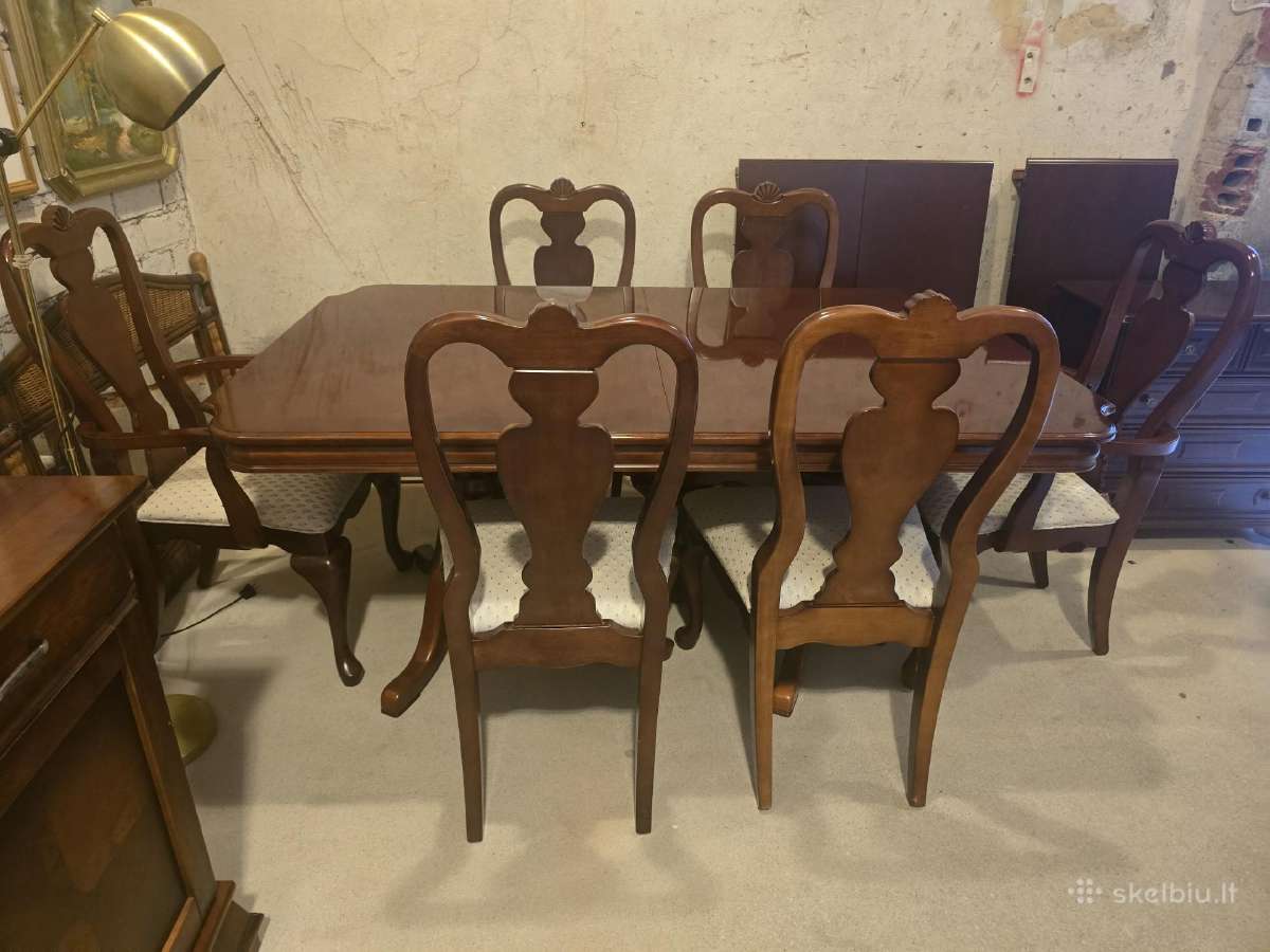 Stalas ir 6 kėdės - nuotraukos Nr. 2
