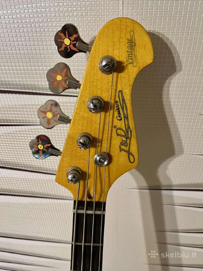 Dekoruotas J&d P-bass - nuotraukos Nr. 2