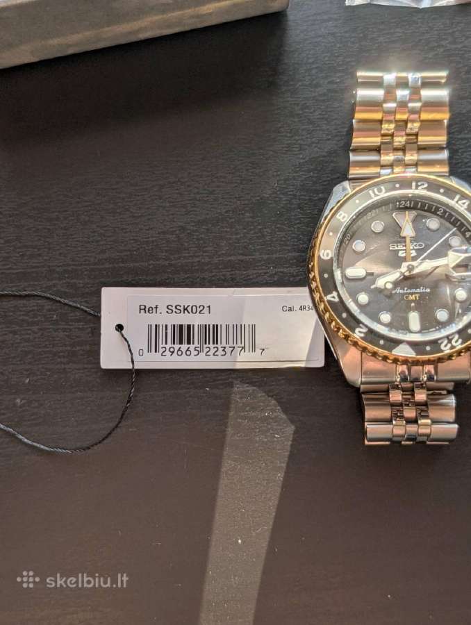 Seiko 5 Gmt Ssk021 Us-exclusive model - nuotraukos Nr. 8