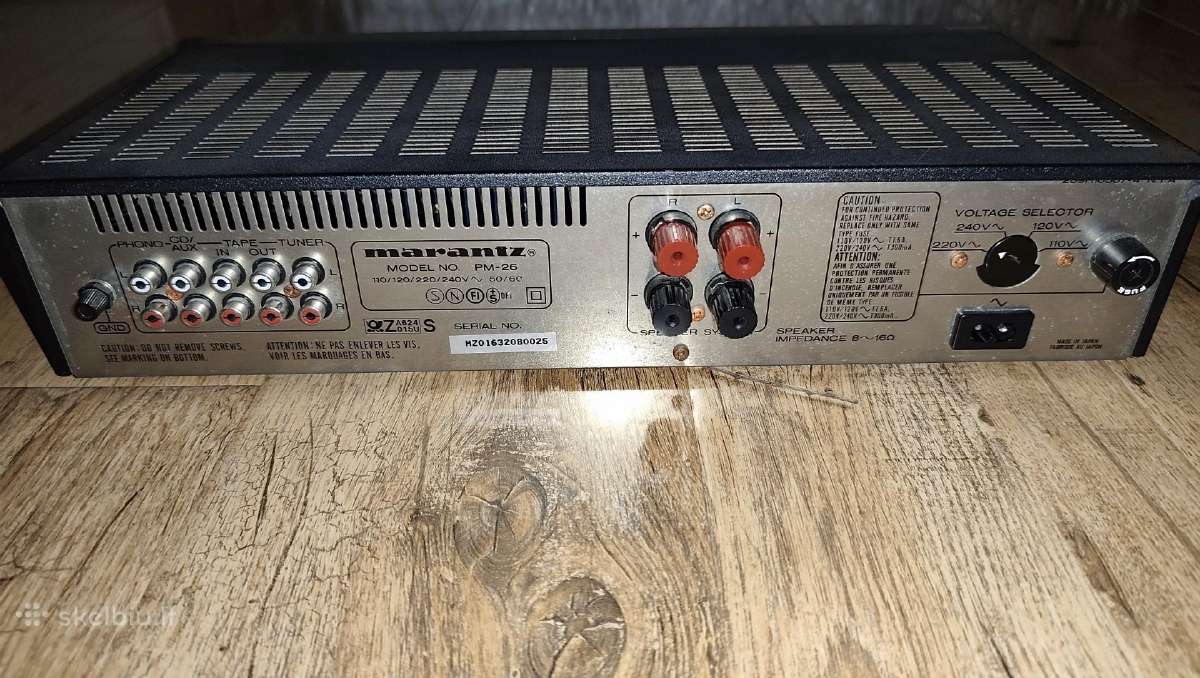 Marantz pm-26 stiprintuvas - nuotraukos Nr. 3