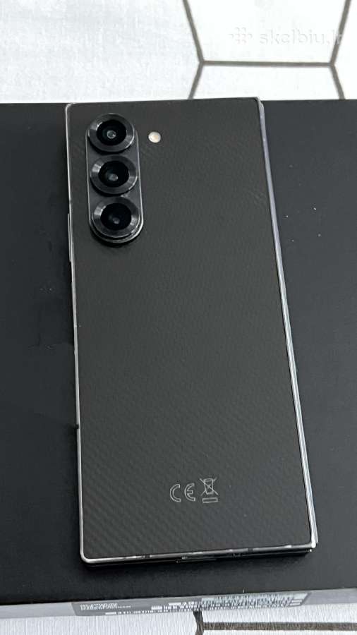 Samsung Galaxy Z Fold 6 crafted black - nuotraukos Nr. 3