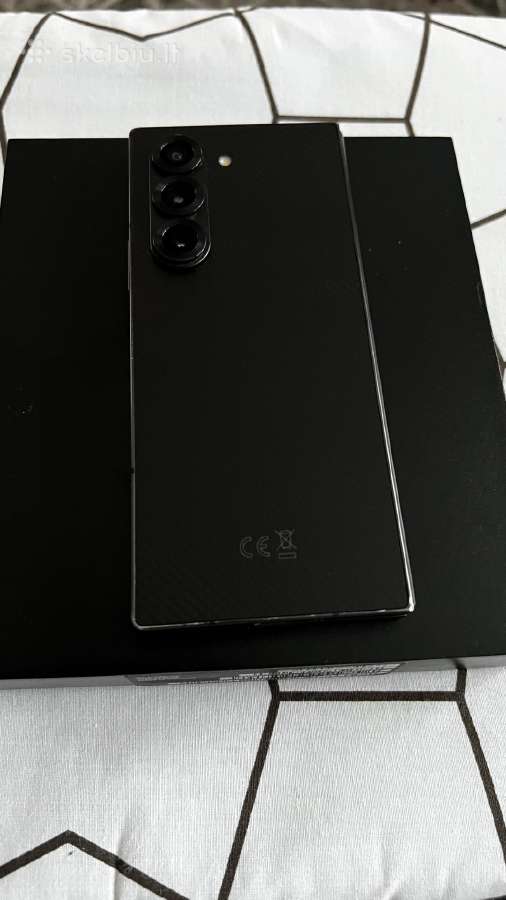 Samsung Galaxy Z Fold 6 crafted black - nuotraukos Nr. 4