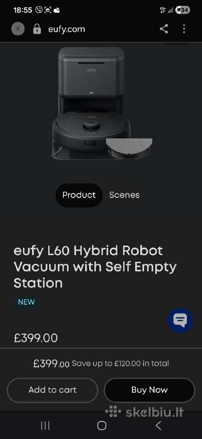 Robotas siurblys Eu - nuotraukos Nr. 4