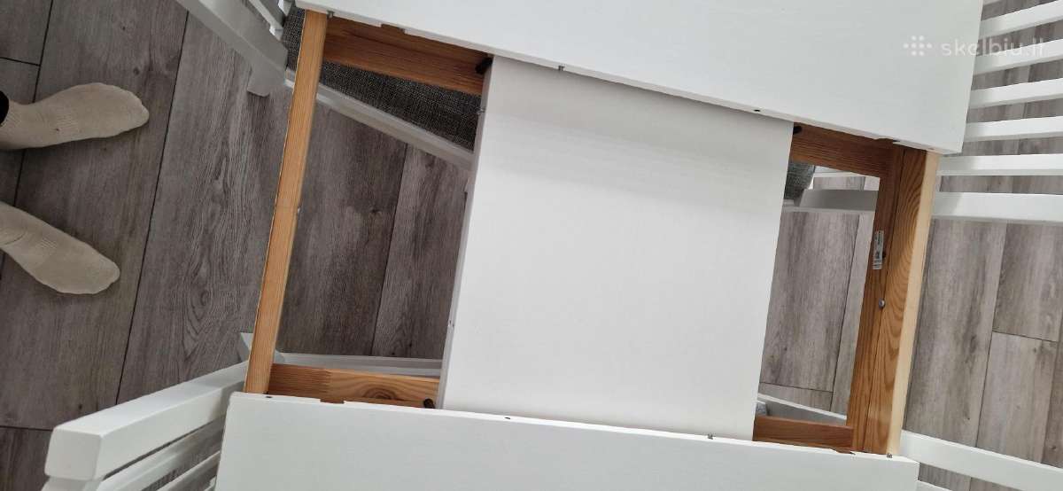 Ikea Bjursta Ištraukiamas stalas ir 4 kėdės - nuotraukos Nr. 4
