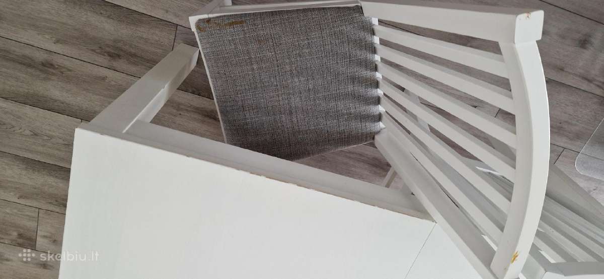 Ikea Bjursta Ištraukiamas stalas ir 4 kėdės - nuotraukos Nr. 7