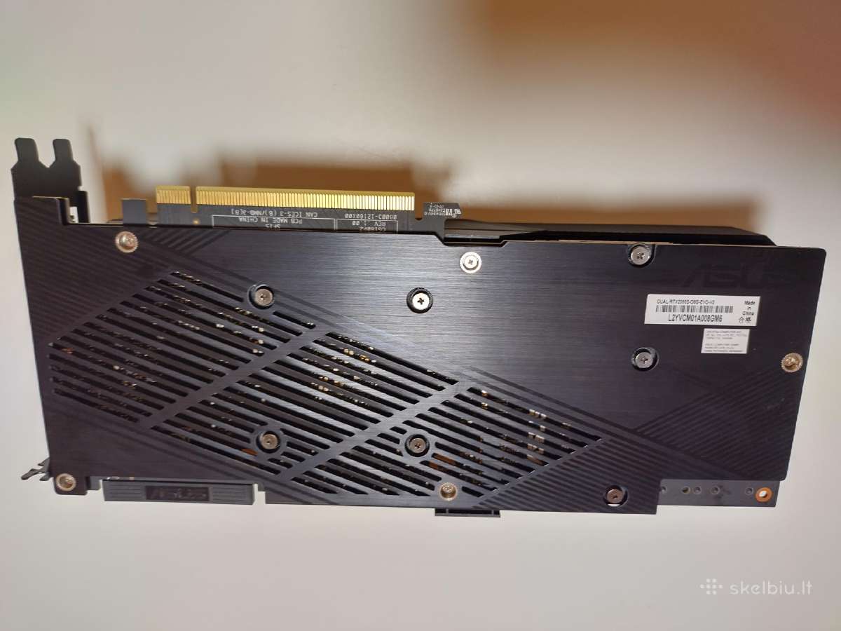 Asus Dual Rtx 2080 Super EVO Oc V2 - nuotraukos Nr. 3