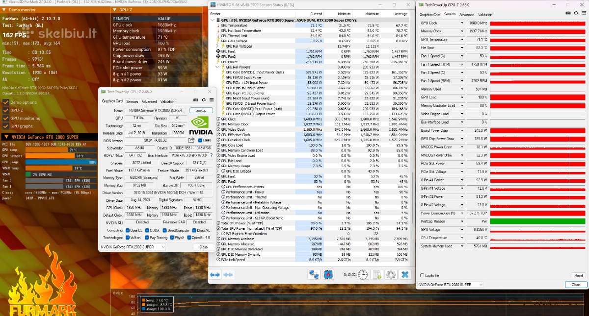 Asus Dual Rtx 2080 Super EVO Oc V2 - nuotraukos Nr. 11