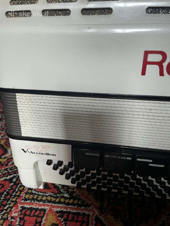 Roland Fr-3s White akordeonas - nuotraukos Nr. 2