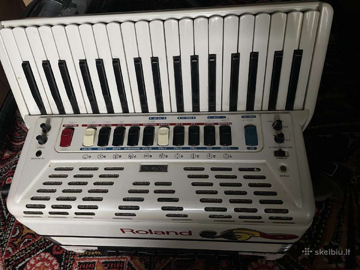 Roland Fr-3s White akordeonas - nuotraukos Nr. 3