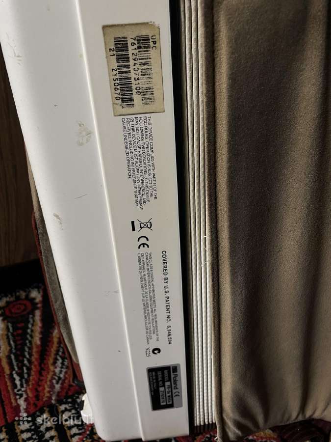 Roland Fr-3s White akordeonas - nuotraukos Nr. 7