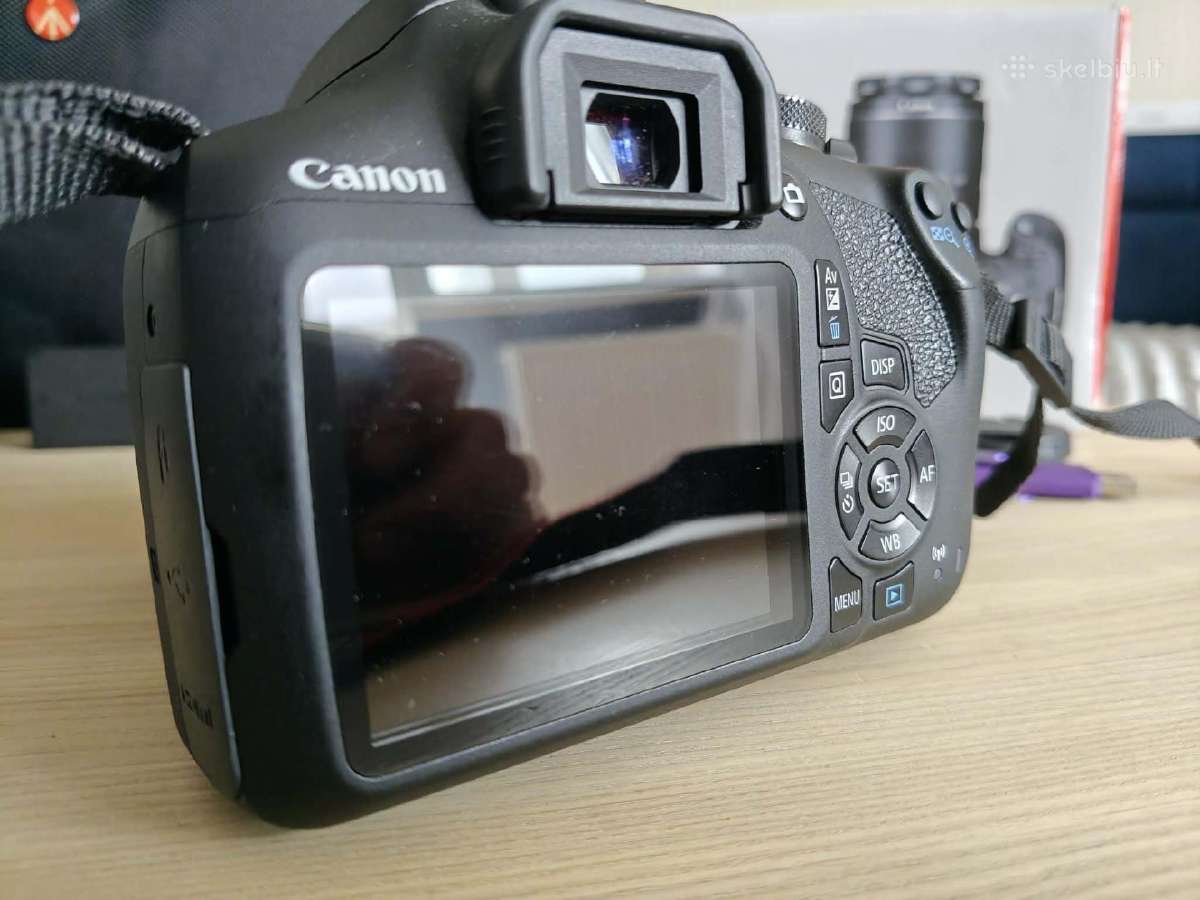 Canon EOS 2000d Su nauja Manfrotto kuprine. - nuotraukos Nr. 12