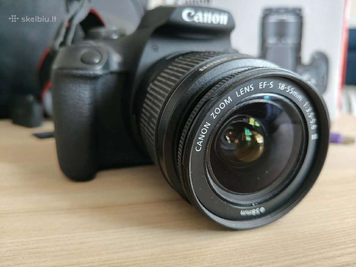 Canon EOS 2000d Su nauja Manfrotto kuprine. - nuotraukos Nr. 14