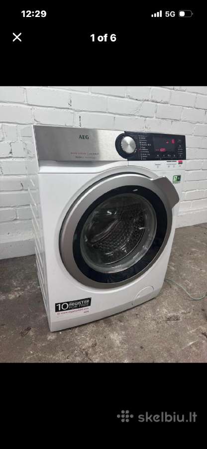 Skalbimo mašina Aeg 8kg - nuotraukos Nr. 2
