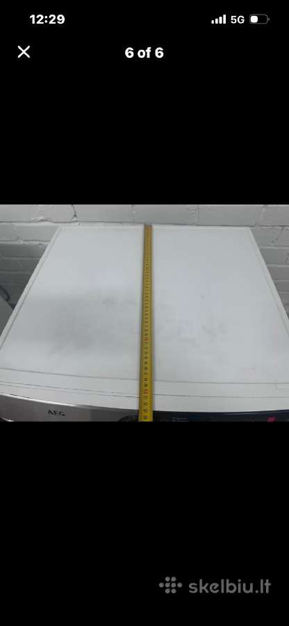 Skalbimo mašina Aeg 8kg - nuotraukos Nr. 6