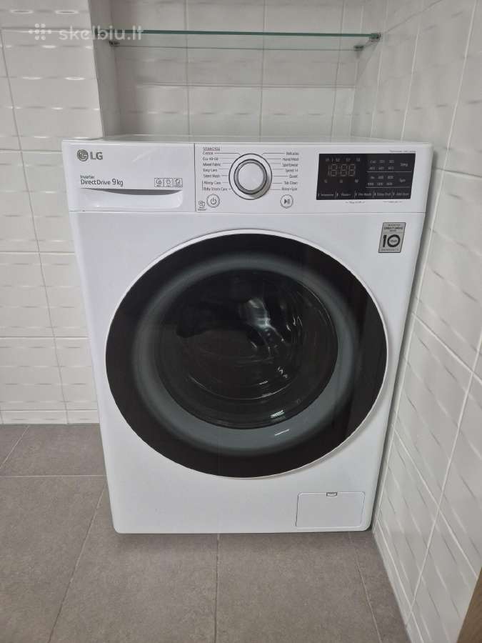 Skalbimo mašina LG 9kg - nuotraukos Nr. 2