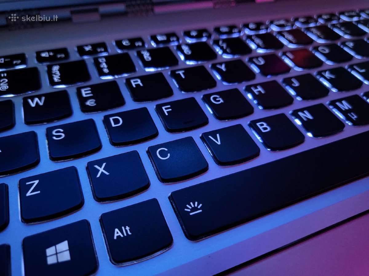 Lenovo Yoga / Intel i5 / 256 Nvme / Fhd Liečiamas - nuotraukos Nr. 4