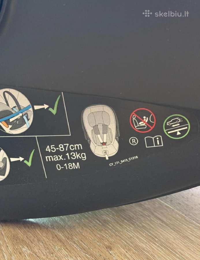 Automobilinė kėdutė Cybex cloud z i-size 0-13 kg - nuotraukos Nr. 5