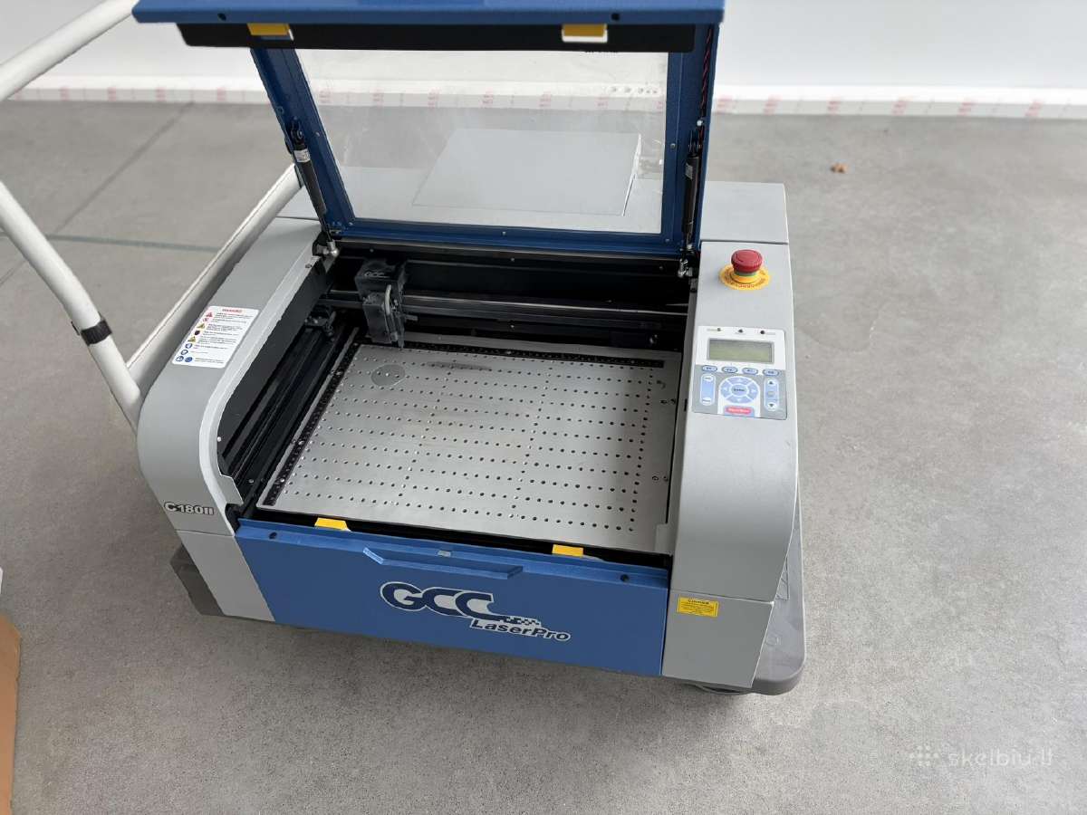 Graviravimo lazeris Gcc C180ii Co2 30w - nuotraukos Nr. 2