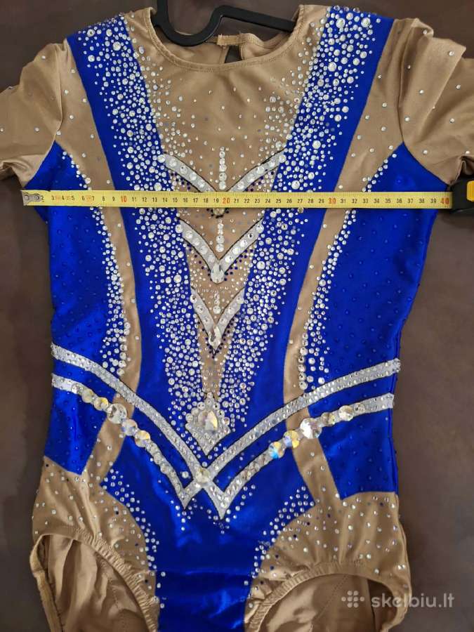 Aerobinės gimnastikos kostiumėlis bodis - nuotraukos Nr. 4