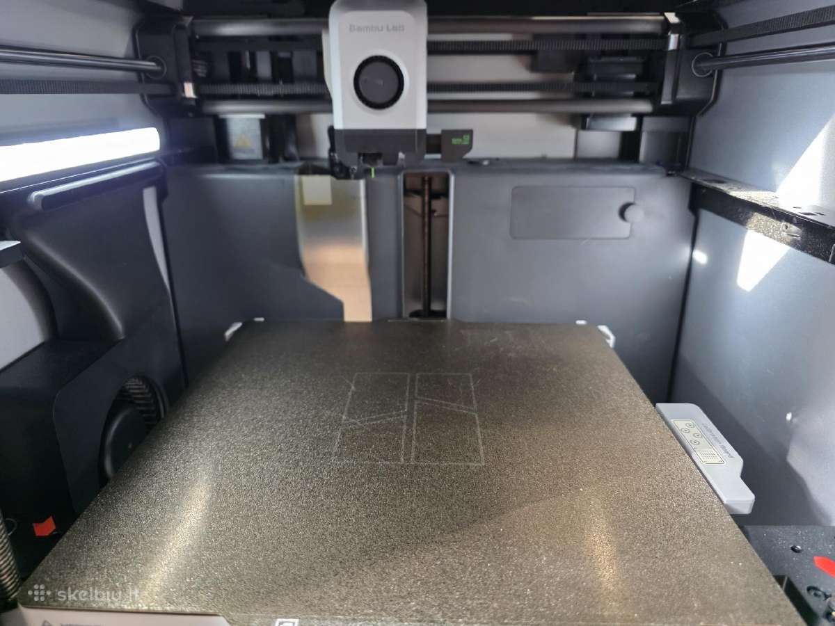 X1c 3D spausdintuvas + Ams - nuotraukos Nr. 2