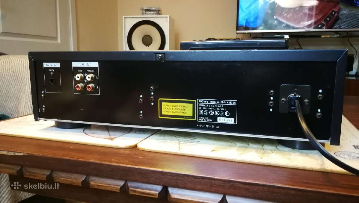 Sony cdp-x333es. Technics CD - nuotraukos Nr. 5