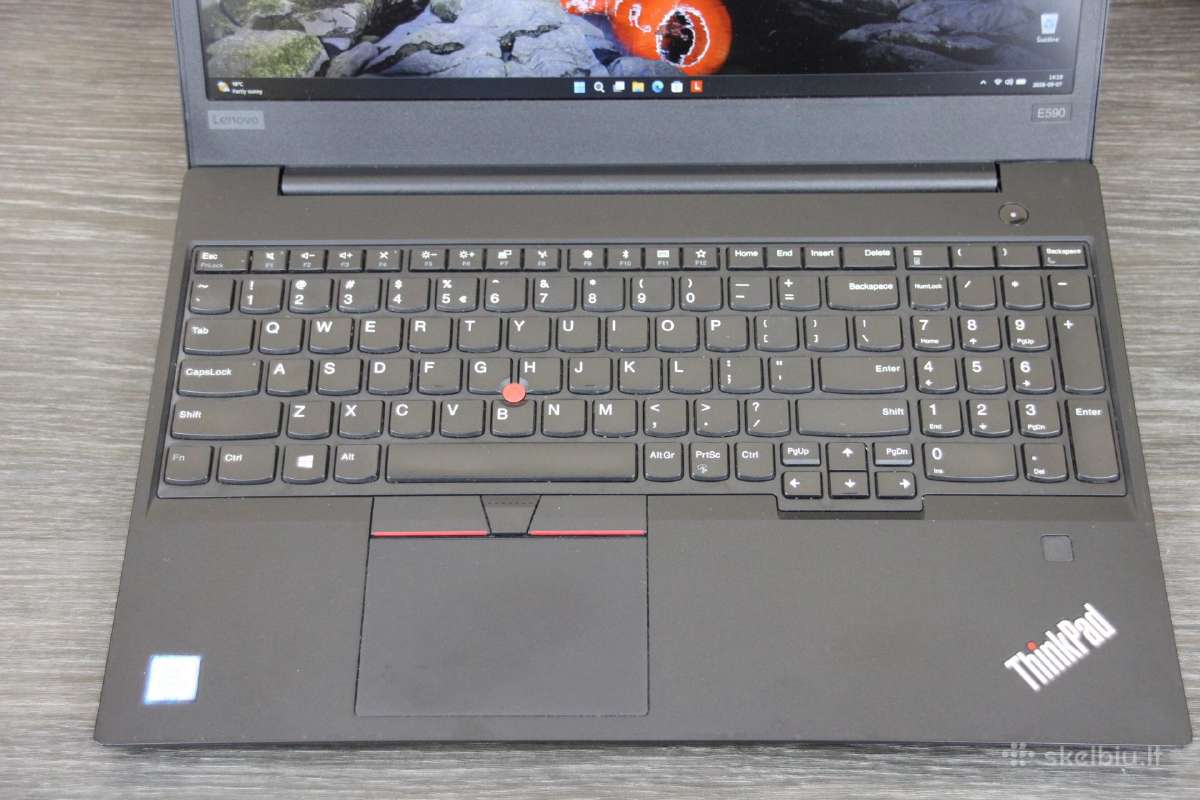 Lenovo Thinkpad E590 Fullhd i5 16gb SSD+HDD - nuotraukos Nr. 2