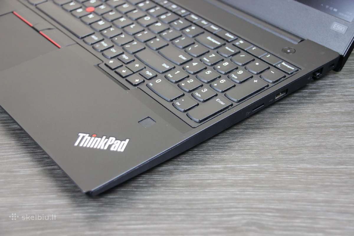 Lenovo Thinkpad E590 Fullhd i5 16gb SSD+HDD - nuotraukos Nr. 4