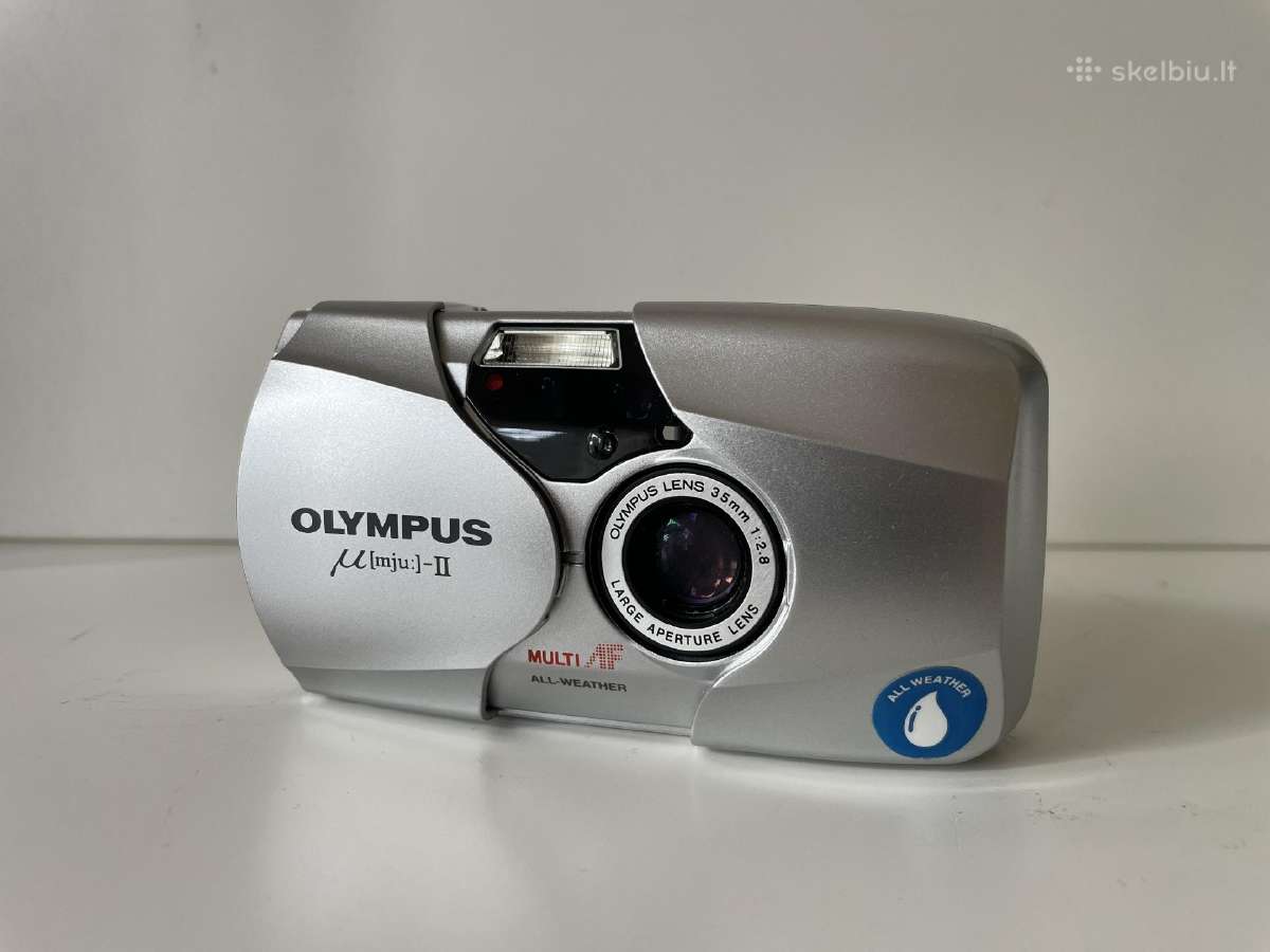 Olympus mju II juostinis fotoaparatas - nuotraukos Nr. 2