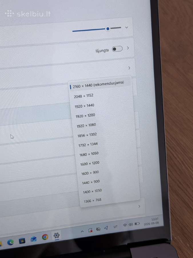 Huawei Matebook 13 i7-10th, 16/512 GB, 2 GB Gpu - nuotraukos Nr. 8