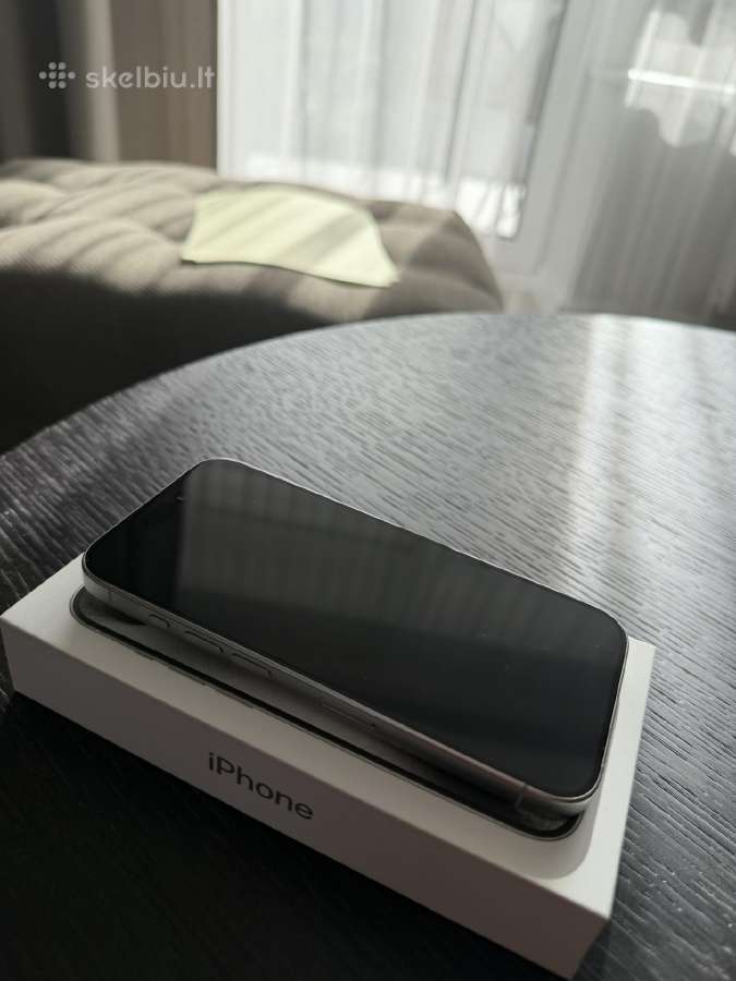 iPhone 15 pro 256 GB White Titanium - nuotraukos Nr. 3
