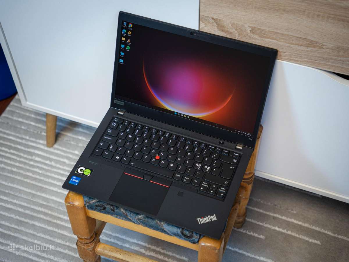 Lenovo Thinkpad T14 Gen 2 i5-1135g7 / 16gb / 256gb - nuotraukos Nr. 2